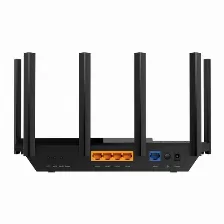 Ruteador Inalámbrico Tp-link Archer Archer Axe75 6 Ant., Wi-fi 6e (802.11ax), 5 Rj-45, 5400 Mbit/s, Negro